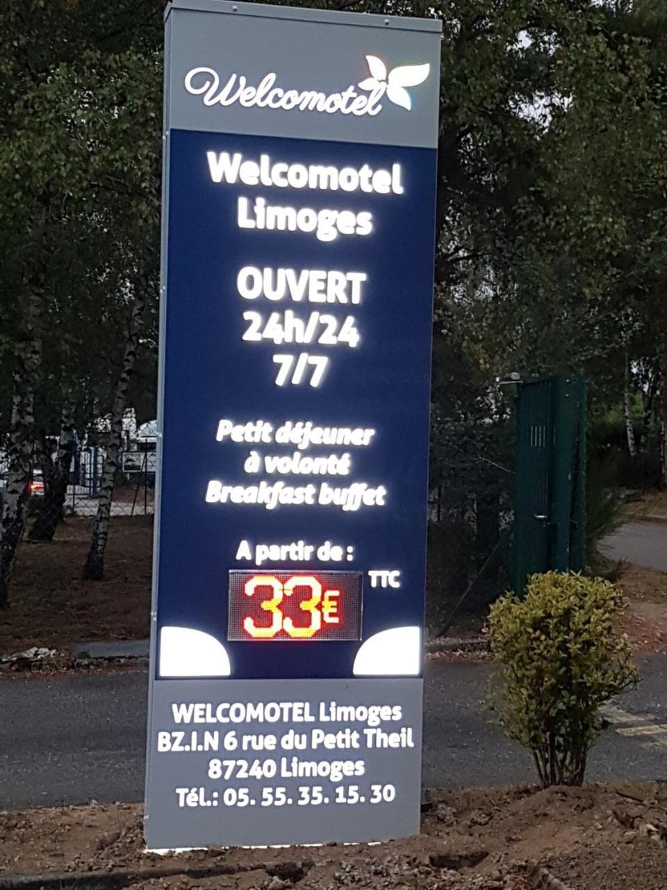 Welcomotel Limoges Luaran gambar